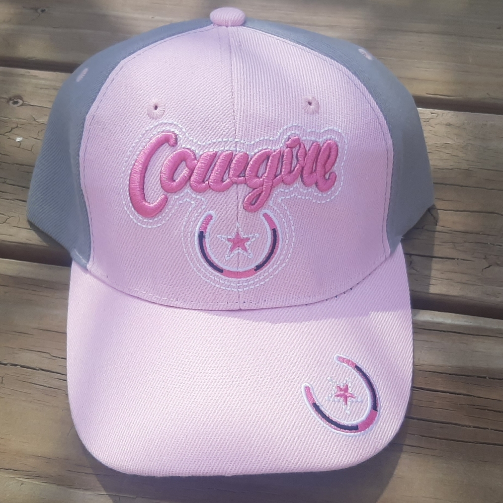 Cowgirl Ball Cap In Pink